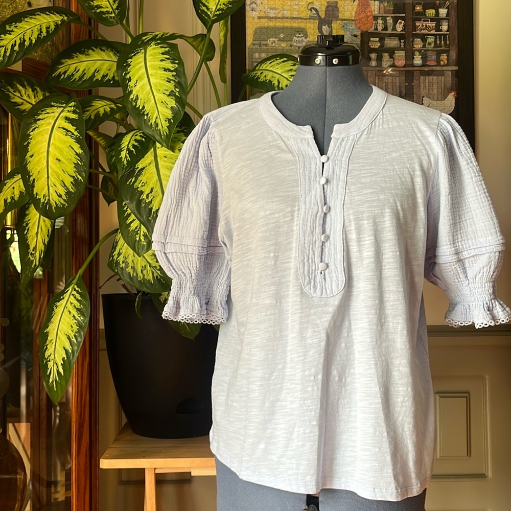 Design History Button-Down Women's Top